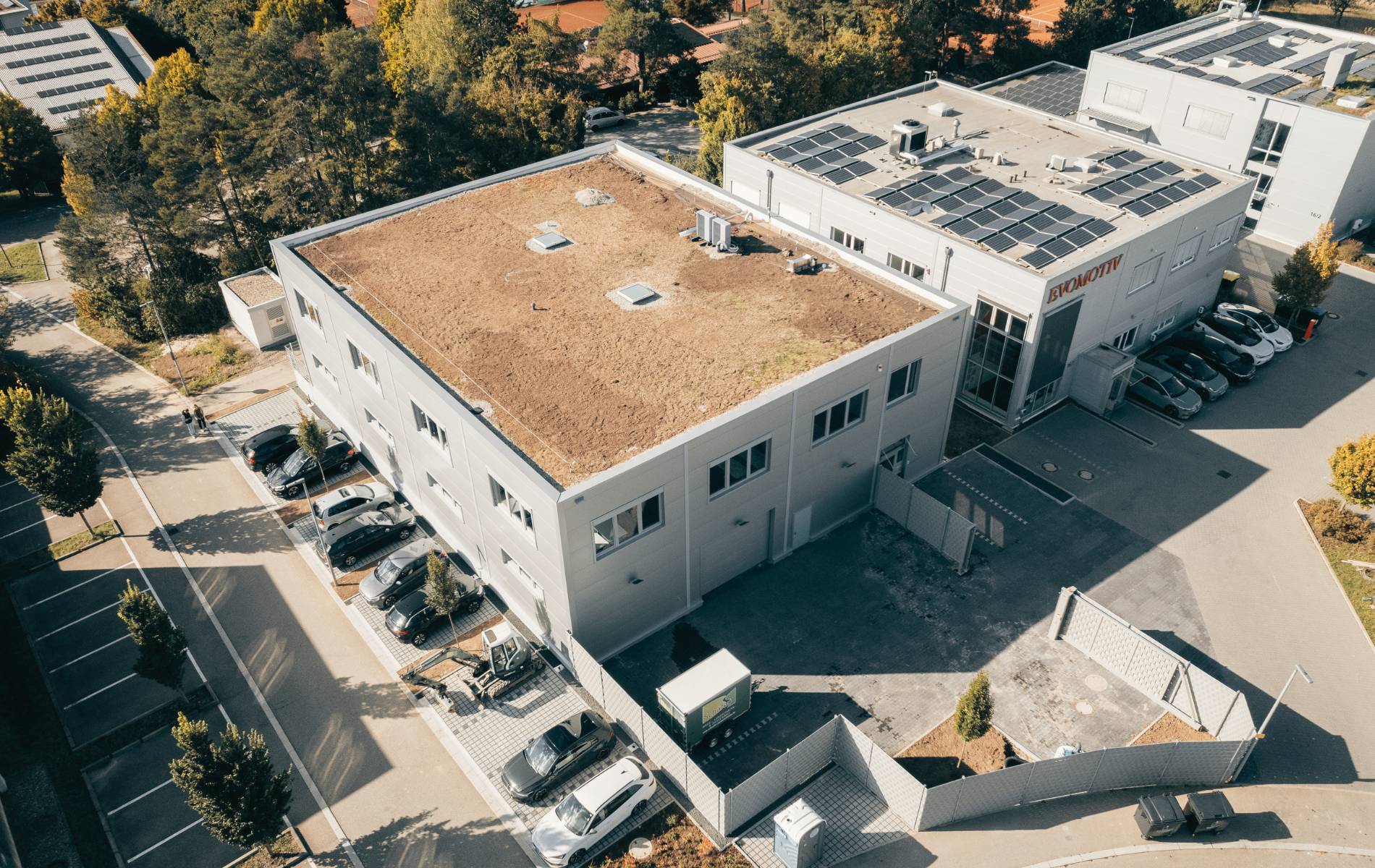 Evomotiv Weissach Gebäude Projekt Westo Bau